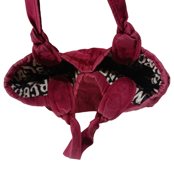 MARC JACOBS Workwear Pink Embroidered Logo Quilted Tote Bag - Picture 10 of 14